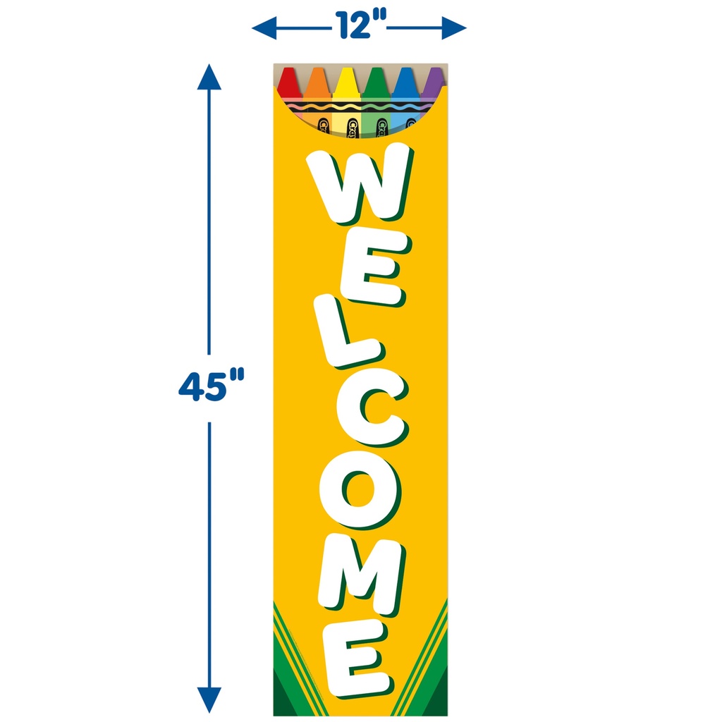 Crayola® Vertical Banner School Aids